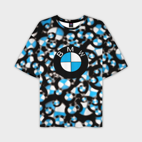 Мужская футболка oversize 3D с принтом BMW sportlogo в Курске,  |  | Тематика изображения на принте: 