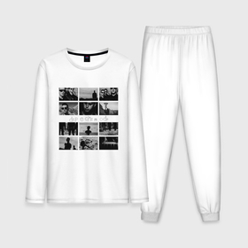 Мужская пижама с лонгсливом хлопок с принтом Depeche Mode Pimpf в Курске,  |  | Тематика изображения на принте: 