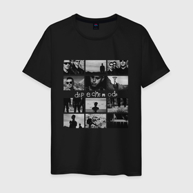 Мужская футболка хлопок с принтом Depeche Mode Pimpf в Курске, 100% хлопок | прямой крой, круглый вырез горловины, длина до линии бедер, слегка спущенное плечо. | Тематика изображения на принте: 