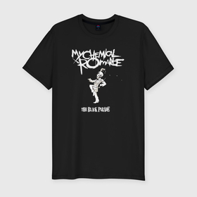 Мужская футболка хлопок Slim с принтом My Chemical Romance black в Кировске, 92% хлопок, 8% лайкра | приталенный силуэт, круглый вырез ворота, длина до линии бедра, короткий рукав | 