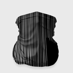 Бандана-труба 3D с принтом Visual zebra stripes в Новосибирске, 100% полиэстер, ткань с особыми свойствами — Activecool | плотность 150‒180 г/м2; хорошо тянется, но сохраняет форму | 