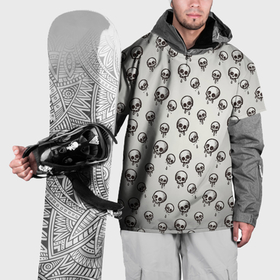 Накидка на куртку 3D с принтом Мультяшные черепки абстрактный паттерн в Белгороде, 100% полиэстер |  | Тематика изображения на принте: 
