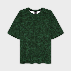 Мужская футболка oversize 3D с принтом Насыщенный зелёный текстура в Санкт-Петербурге,  |  | Тематика изображения на принте: 