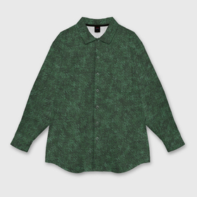 Мужская рубашка oversize 3D с принтом Насыщенный зелёный текстура в Санкт-Петербурге,  |  | Тематика изображения на принте: 