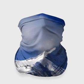 Бандана-труба 3D с принтом Красивые горы в топе в Тюмени, 100% полиэстер, ткань с особыми свойствами — Activecool | плотность 150‒180 г/м2; хорошо тянется, но сохраняет форму | 