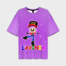 Мужская футболка oversize 3D с принтом Пурпурное волшебство от Лавиньи ,  |  | Тематика изображения на принте: 