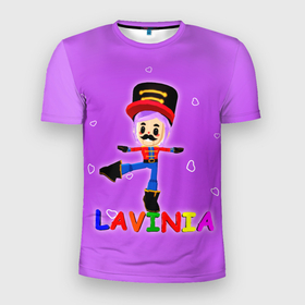 Мужская футболка 3D Slim с принтом Пурпурное волшебство от Лавиньи , 100% полиэстер с улучшенными характеристиками | приталенный силуэт, круглая горловина, широкие плечи, сужается к линии бедра | Тематика изображения на принте: 