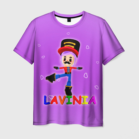 Мужская футболка 3D с принтом Пурпурное волшебство от Лавиньи , 100% полиэфир | прямой крой, круглый вырез горловины, длина до линии бедер | Тематика изображения на принте: 