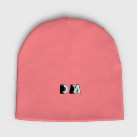 Мужская шапка демисезонная с принтом Depeche Mode   DM logo в Кировске,  |  | Тематика изображения на принте: 