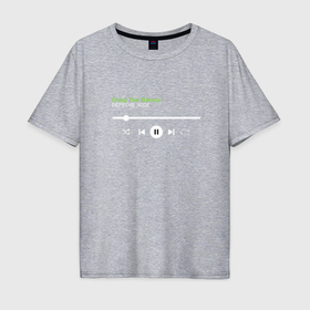 Мужская футболка хлопок Oversize с принтом Depeche Mode   Player в Курске, 100% хлопок | свободный крой, круглый ворот, “спинка” длиннее передней части | Тематика изображения на принте: 
