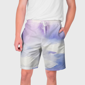 Мужские шорты 3D Выпал снег: в Ухте,  полиэстер 100% | прямой крой, два кармана без застежек по бокам. Мягкая трикотажная резинка на поясе, внутри которой широкие завязки. Длина чуть выше колен |