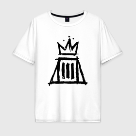 Мужская футболка хлопок Oversize с принтом Paramore rock в Санкт-Петербурге, 100% хлопок | свободный крой, круглый ворот, “спинка” длиннее передней части | Тематика изображения на принте: 