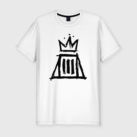 Мужская футболка хлопок Slim с принтом Paramore rock в Санкт-Петербурге, 92% хлопок, 8% лайкра | приталенный силуэт, круглый вырез ворота, длина до линии бедра, короткий рукав | Тематика изображения на принте: 