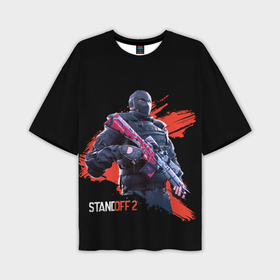Мужская футболка oversize 3D с принтом Standoff 2 Game в Белгороде,  |  | 