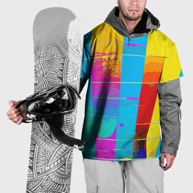 Накидка на куртку 3D с принтом Цветная абстракция   поп арт в Новосибирске, 100% полиэстер |  | Тематика изображения на принте: 