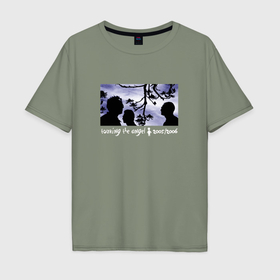 Мужская футболка хлопок Oversize с принтом Depeche Mode   PTA tour в Курске, 100% хлопок | свободный крой, круглый ворот, “спинка” длиннее передней части | 