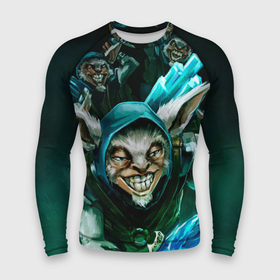 Мужской рашгард 3D с принтом Мипо Дота в Ухте,  |  | Тематика изображения на принте: 