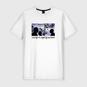Мужская футболка хлопок Slim с принтом Depeche Mode   Touring the angels в Тюмени, 92% хлопок, 8% лайкра | приталенный силуэт, круглый вырез ворота, длина до линии бедра, короткий рукав | 