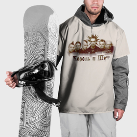 Накидка на куртку 3D с принтом Король и Шут rock band , 100% полиэстер |  | Тематика изображения на принте: 