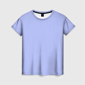 Женская футболка 3D с принтом Сиреневые тонкие полосы в Кировске, 100% полиэфир ( синтетическое хлопкоподобное полотно) | прямой крой, круглый вырез горловины, длина до линии бедер | 