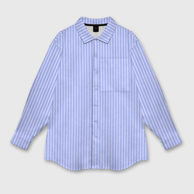Мужская рубашка oversize 3D с принтом Сиреневые тонкие полосы в Тюмени,  |  | 