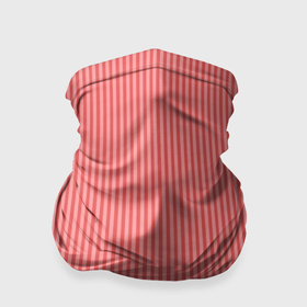 Бандана-труба 3D с принтом Красно розовый тонкие полосы в Кировске, 100% полиэстер, ткань с особыми свойствами — Activecool | плотность 150‒180 г/м2; хорошо тянется, но сохраняет форму | Тематика изображения на принте: 
