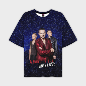 Мужская футболка oversize 3D с принтом Depeche Mode   A universe band в Тюмени,  |  | 