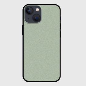 Чехол для iPhone 13 mini с принтом Однотонный серо зелёный текстура в Санкт-Петербурге,  |  | Тематика изображения на принте: 