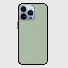 Чехол для iPhone 13 Pro с принтом Однотонный серо зелёный текстура в Белгороде,  |  | 