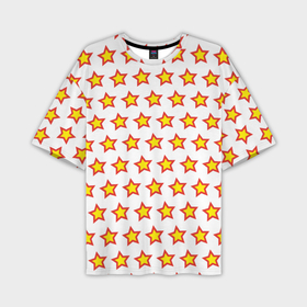 Мужская футболка oversize 3D с принтом Звезды защитника в Рязани,  |  | 