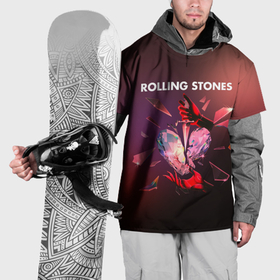 Накидка на куртку 3D с принтом Hackney diamonds   Rolling Stones в Белгороде, 100% полиэстер |  | 