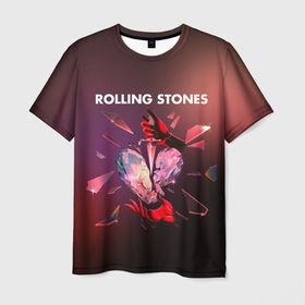 Мужская футболка 3D с принтом Hackney diamonds   Rolling Stones , 100% полиэфир | прямой крой, круглый вырез горловины, длина до линии бедер | 