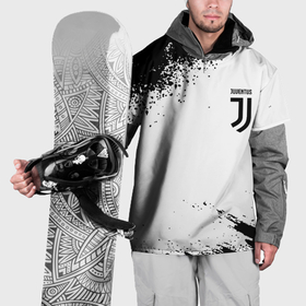 Накидка на куртку 3D с принтом Juventus sport color black в Курске, 100% полиэстер |  | 