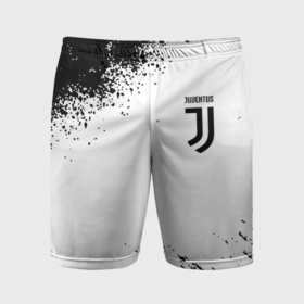 Мужские шорты спортивные с принтом Juventus sport color black в Курске,  |  | 