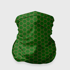 Бандана-труба 3D с принтом Сетка из шестигранника в Петрозаводске, 100% полиэстер, ткань с особыми свойствами — Activecool | плотность 150‒180 г/м2; хорошо тянется, но сохраняет форму | 