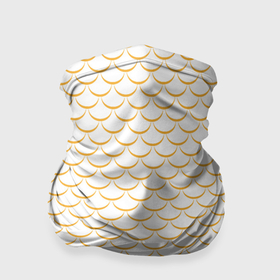 Бандана-труба 3D с принтом Чешуйчатый паттерн в Курске, 100% полиэстер, ткань с особыми свойствами — Activecool | плотность 150‒180 г/м2; хорошо тянется, но сохраняет форму | Тематика изображения на принте: 