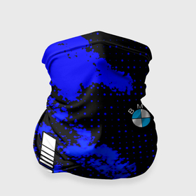 Бандана-труба 3D с принтом BMW sport amg colors blue в Курске, 100% полиэстер, ткань с особыми свойствами — Activecool | плотность 150‒180 г/м2; хорошо тянется, но сохраняет форму | 
