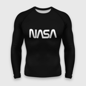 Мужской рашгард 3D с принтом NASA space logo ,  |  | 