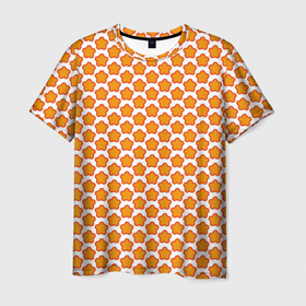 Мужская футболка 3D с принтом Мягкие звездочки в Новосибирске, 100% полиэфир | прямой крой, круглый вырез горловины, длина до линии бедер | 