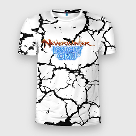 Мужская футболка 3D Slim с принтом Neverwinter рыхлая земля рпг в Курске, 100% полиэстер с улучшенными характеристиками | приталенный силуэт, круглая горловина, широкие плечи, сужается к линии бедра | 