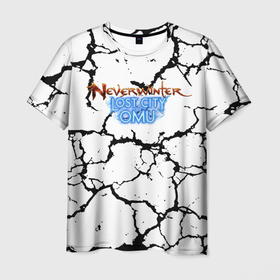 Мужская футболка 3D с принтом Neverwinter рыхлая земля рпг в Екатеринбурге, 100% полиэфир | прямой крой, круглый вырез горловины, длина до линии бедер | 