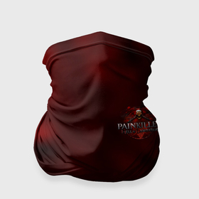 Бандана-труба 3D с принтом Painkiller flame game kill retro , 100% полиэстер, ткань с особыми свойствами — Activecool | плотность 150‒180 г/м2; хорошо тянется, но сохраняет форму | 
