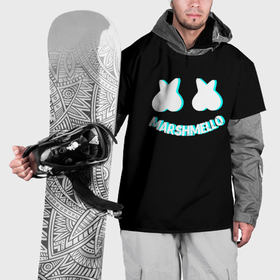 Накидка на куртку 3D с принтом Маршмеллоу Крис Комсток в Кировске, 100% полиэстер |  | Тематика изображения на принте: 