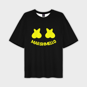 Мужская футболка oversize 3D с принтом Christopher Comstock yellow logo в Кировске,  |  | 