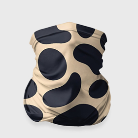 Бандана-труба 3D с принтом Пятнышки леопарда в Екатеринбурге, 100% полиэстер, ткань с особыми свойствами — Activecool | плотность 150‒180 г/м2; хорошо тянется, но сохраняет форму | 