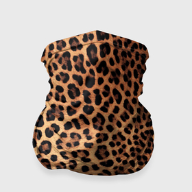 Бандана-труба 3D с принтом Цвет дикого леопарда в Екатеринбурге, 100% полиэстер, ткань с особыми свойствами — Activecool | плотность 150‒180 г/м2; хорошо тянется, но сохраняет форму | 