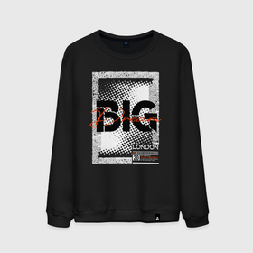Мужской свитшот хлопок с принтом Big dream streetwear в Курске, 100% хлопок |  | Тематика изображения на принте: 