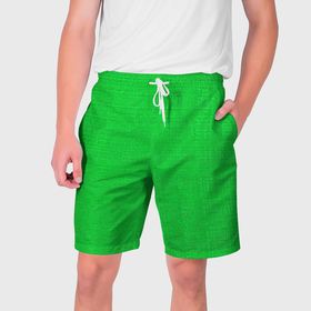 Мужские шорты 3D с принтом Салатовая текстура в Тюмени,  полиэстер 100% | прямой крой, два кармана без застежек по бокам. Мягкая трикотажная резинка на поясе, внутри которой широкие завязки. Длина чуть выше колен | 