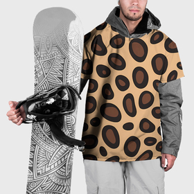 Накидка на куртку 3D с принтом Леопардовые пятнышки в Тюмени, 100% полиэстер |  | 