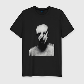 Мужская футболка хлопок Slim с принтом Фото призрака в Екатеринбурге, 92% хлопок, 8% лайкра | приталенный силуэт, круглый вырез ворота, длина до линии бедра, короткий рукав | 